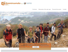 Tablet Screenshot of camminandocon.org